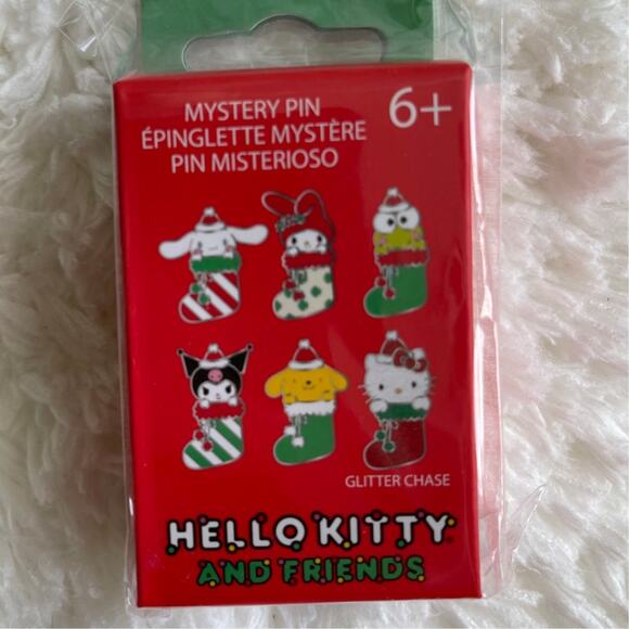 Loungefly Sanrio Hello Kitty and Friends Winter Wonderland Mystery Pin Stocking - Picture 2 of 6